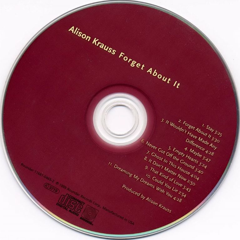 Index Of Media Set Music New Christians Alison Krauss Mp3 Alison Krauss Forget About It 1999